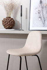 Polar Barhocker - beige/Polyester - Samt - Barhocker - ALVAHOME