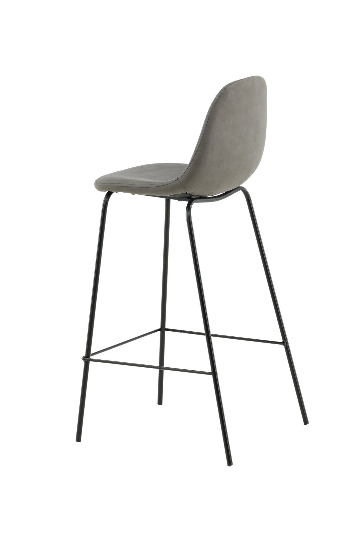 Polar Barhocker - grau/Mikrofaser - Barhocker - ALVAHOME