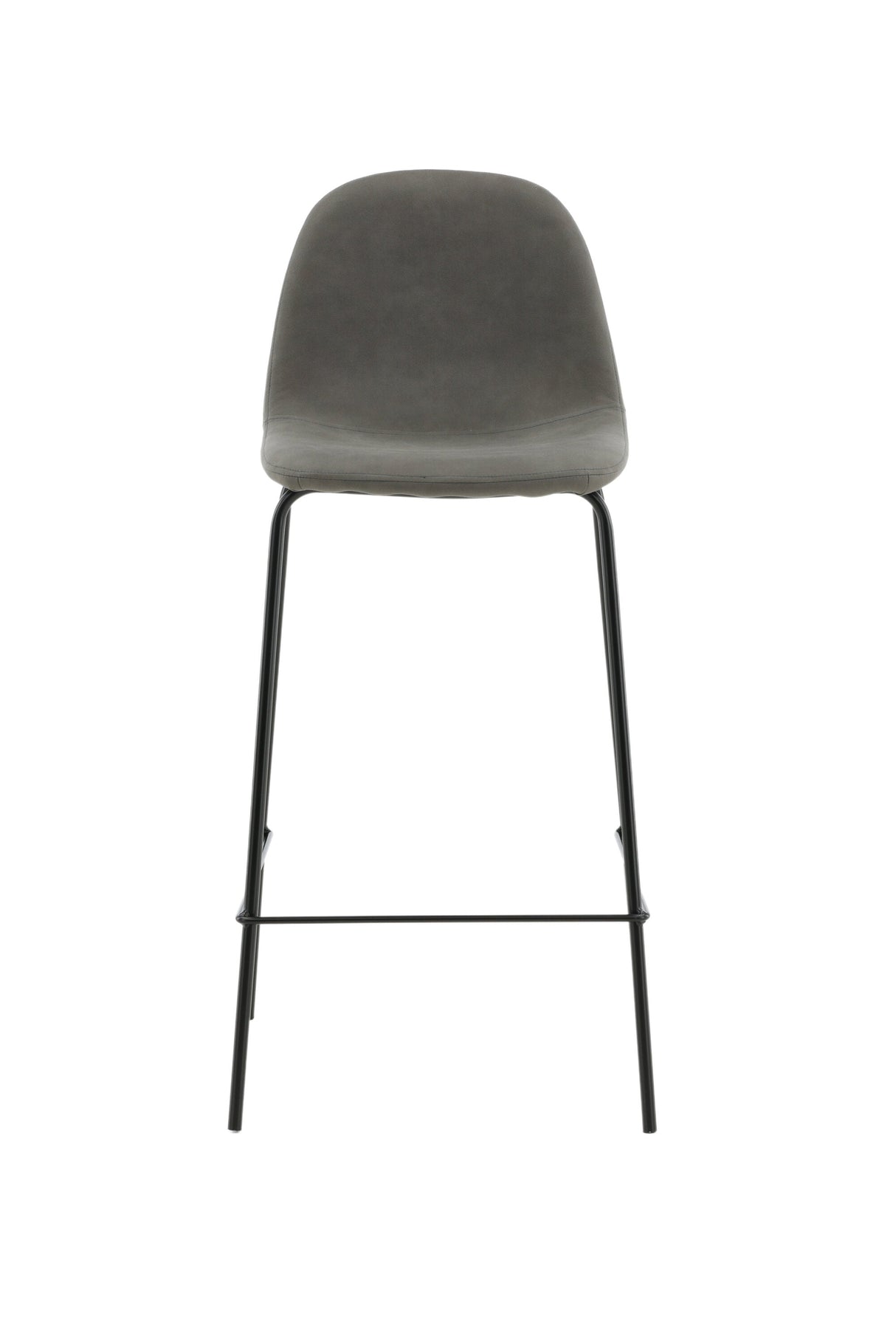 Polar Barhocker - grau/Mikrofaser - Barhocker - ALVAHOME