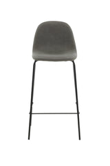 Polar Barhocker - grau/Mikrofaser - Barhocker - ALVAHOME
