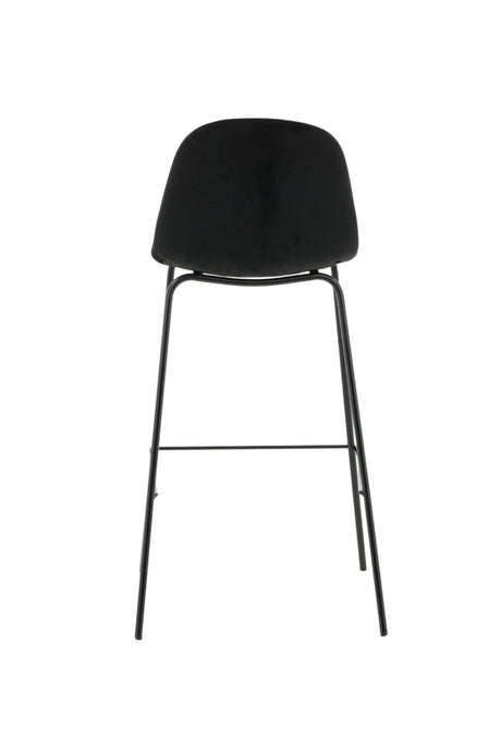 Polar Barhocker - schwarz/Polyester - Barhocker - ALVAHOME