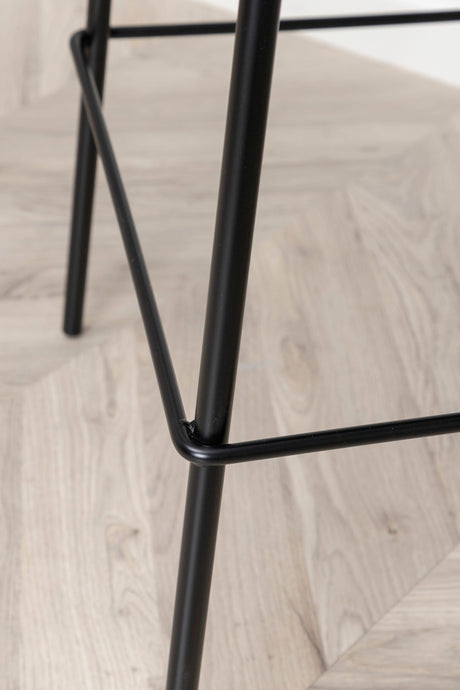 Polar Barhocker - schwarz/PU - Barhocker - ALVAHOME