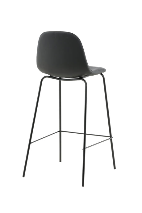 Polar Barhocker - schwarz/PU - Barhocker - ALVAHOME