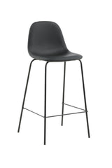 Polar Barhocker - schwarz/PU - Barhocker - ALVAHOME