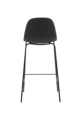 Polar Barhocker - schwarz/PU - Barhocker - ALVAHOME