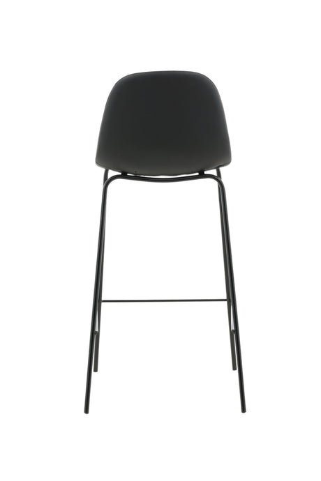 Polar Barhocker - schwarz/PU - Barhocker - ALVAHOME