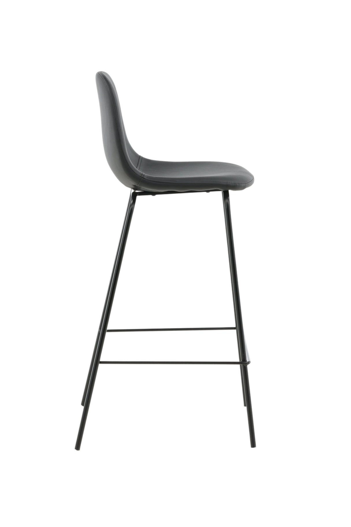 Polar Barhocker - schwarz/PU - Barhocker - ALVAHOME