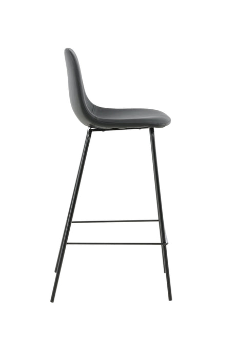 Polar Barhocker - schwarz/PU - Barhocker - ALVAHOME