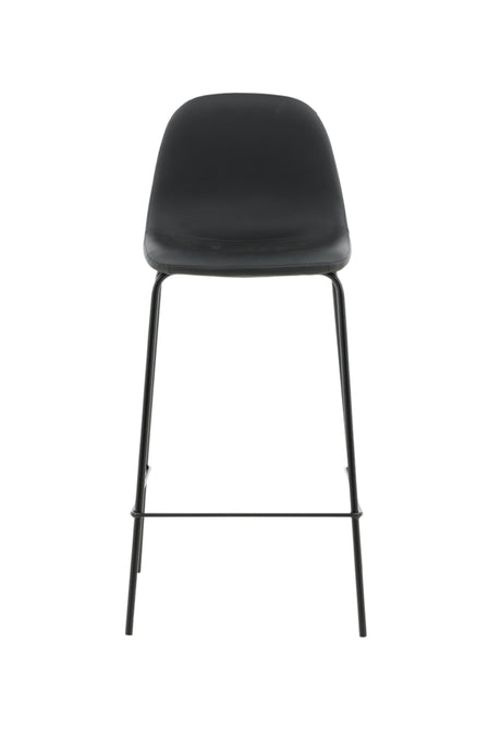 Polar Barhocker - schwarz/PU - Barhocker - ALVAHOME