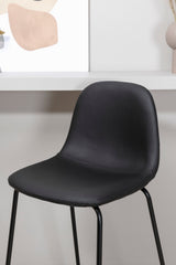Polar Barhocker - schwarz/PU - Barhocker - ALVAHOME