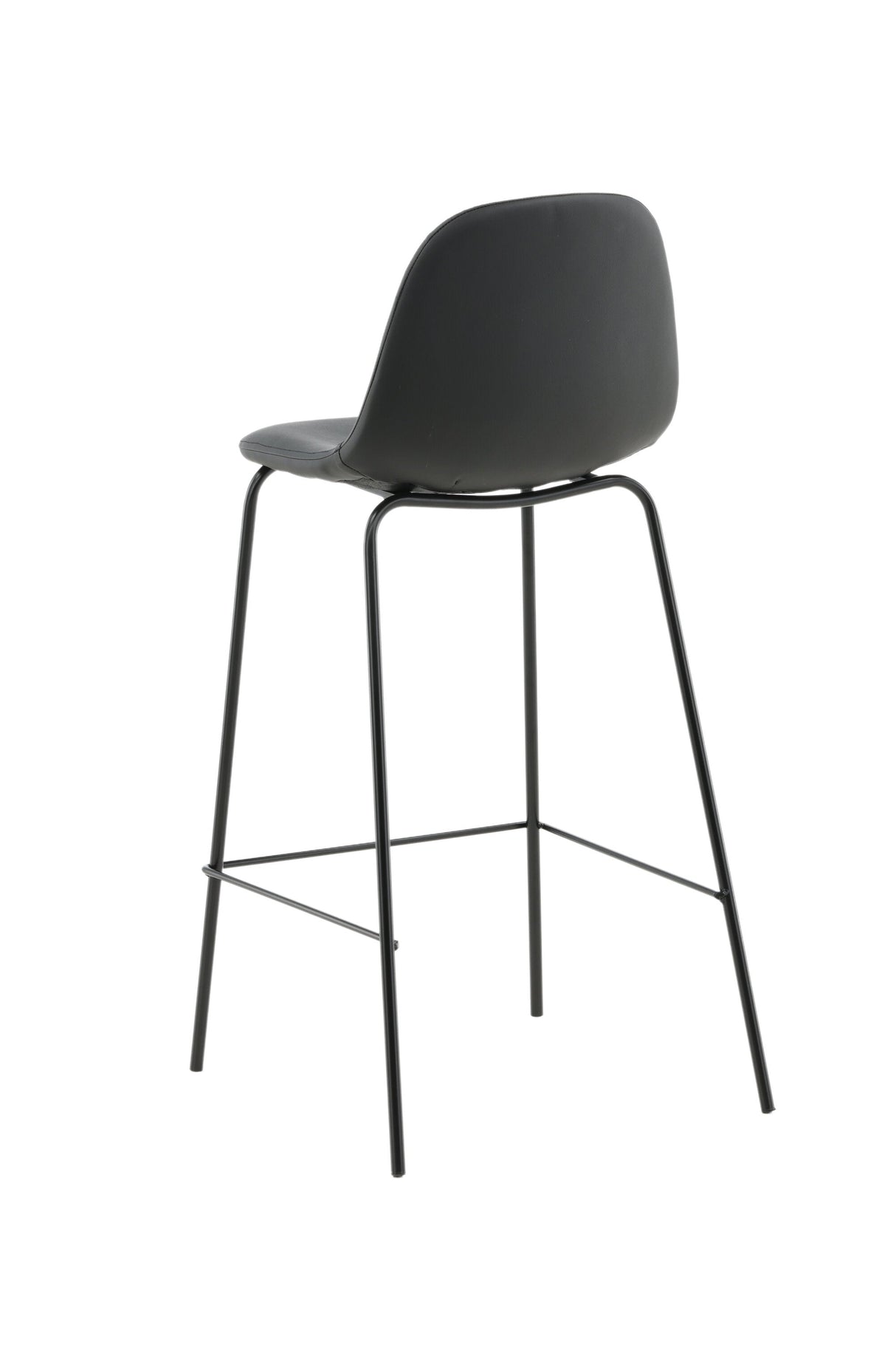 Polar Barhocker - schwarz/PU - Barhocker - ALVAHOME