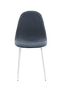 Polar Esszimmerstuhl - blau/Polyester - Essstühle - ALVAHOME