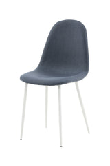 Polar Esszimmerstuhl - blau/Polyester - Essstühle - ALVAHOME