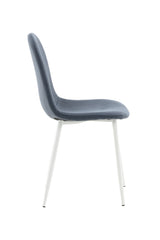 Polar Esszimmerstuhl - blau/Polyester - Essstühle - ALVAHOME