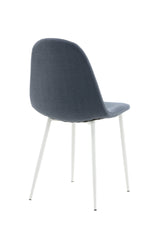Polar Esszimmerstuhl - blau/Polyester - Essstühle - ALVAHOME