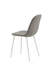 Polar Esszimmerstuhl - grau/Polyester - Leinen - Essstühle - ALVAHOME