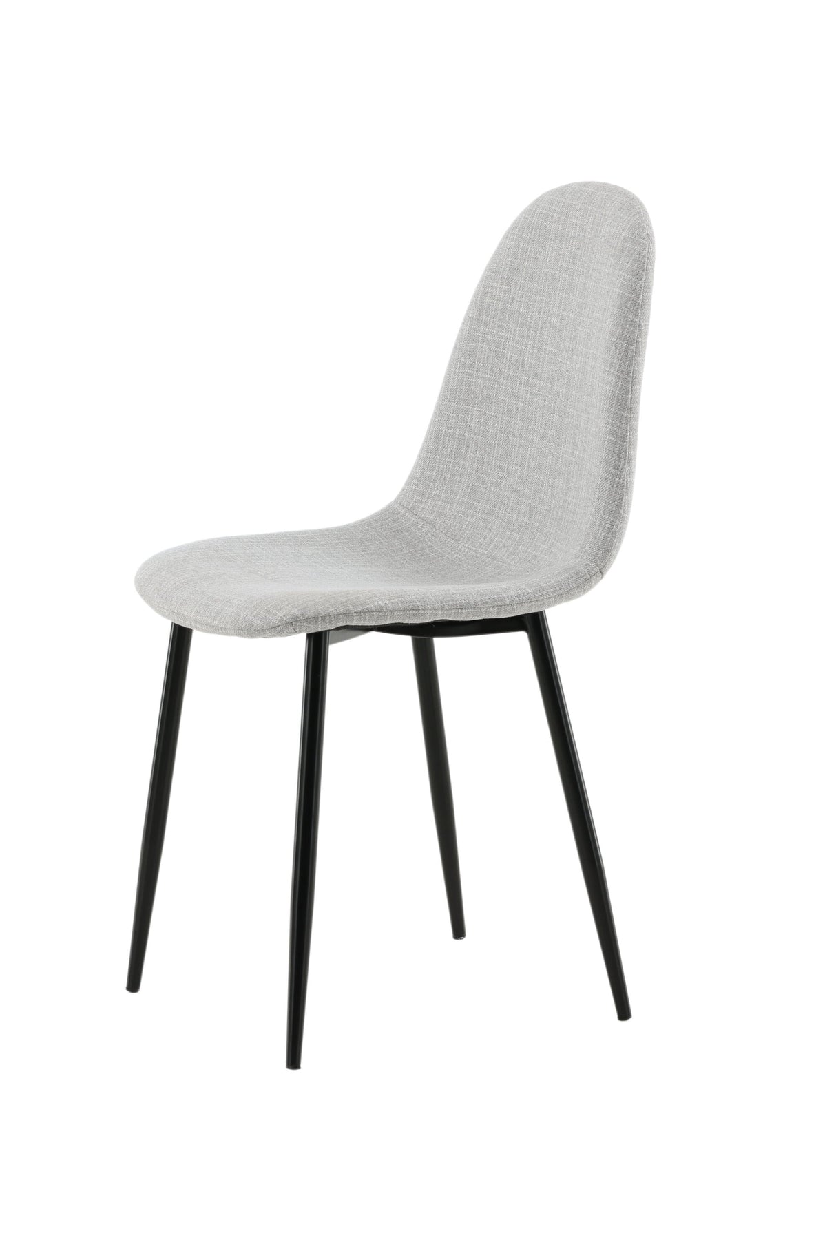 Polar Esszimmerstuhl - grau/Polyester - Essstühle - ALVAHOME