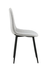 Polar Esszimmerstuhl - grau/Polyester - Essstühle - ALVAHOME