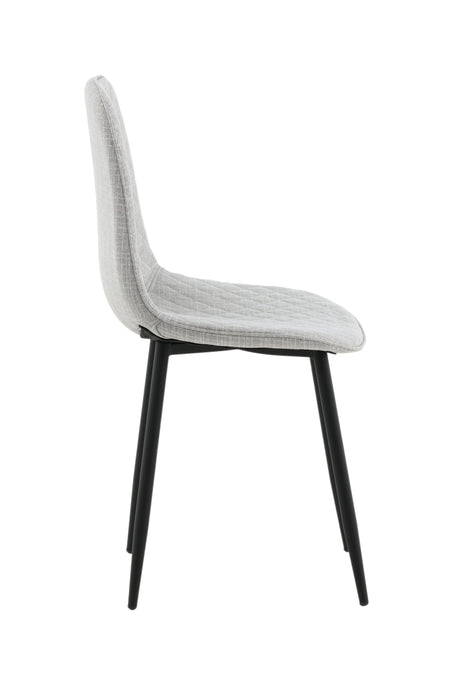 Polar Esszimmerstuhl - grau/Polyester - Essstühle - ALVAHOME
