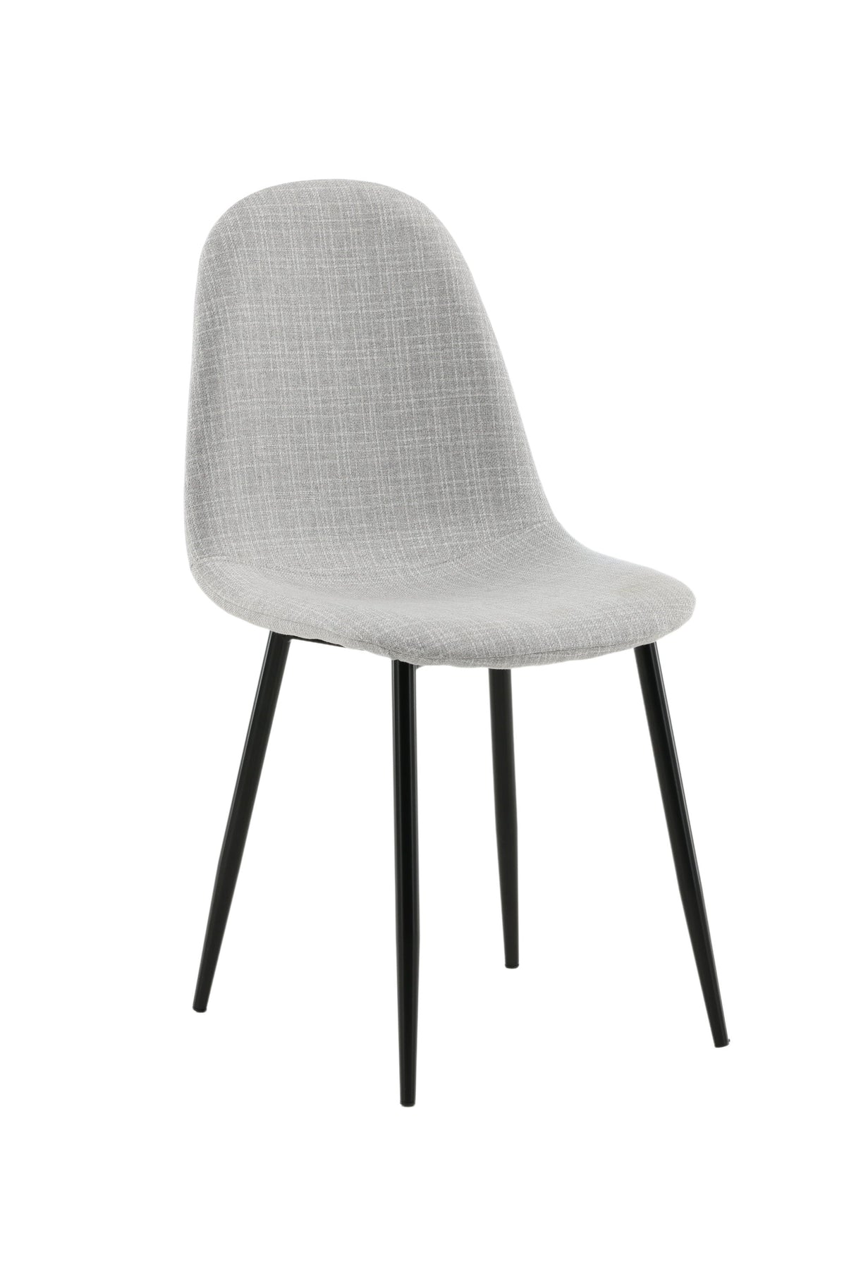 Polar Esszimmerstuhl - grau/Polyester - Essstühle - ALVAHOME