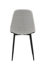 Polar Esszimmerstuhl - grau/Polyester - Essstühle - ALVAHOME