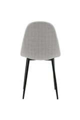 Polar Esszimmerstuhl - grau/Polyester - Essstühle - ALVAHOME