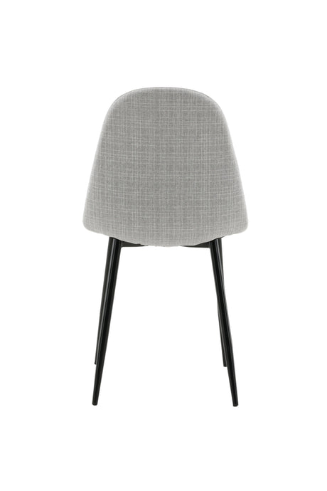 Polar Esszimmerstuhl - grau/Polyester - Essstühle - ALVAHOME