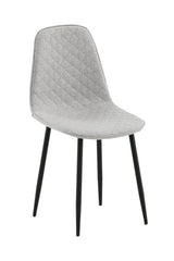 Polar Esszimmerstuhl - grau/Polyester - Essstühle - ALVAHOME