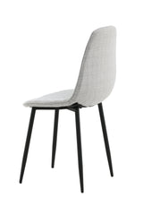 Polar Esszimmerstuhl - grau/Polyester - Essstühle - ALVAHOME