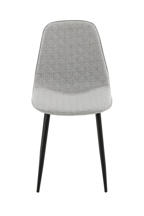 Polar Esszimmerstuhl - grau/Polyester - Essstühle - ALVAHOME