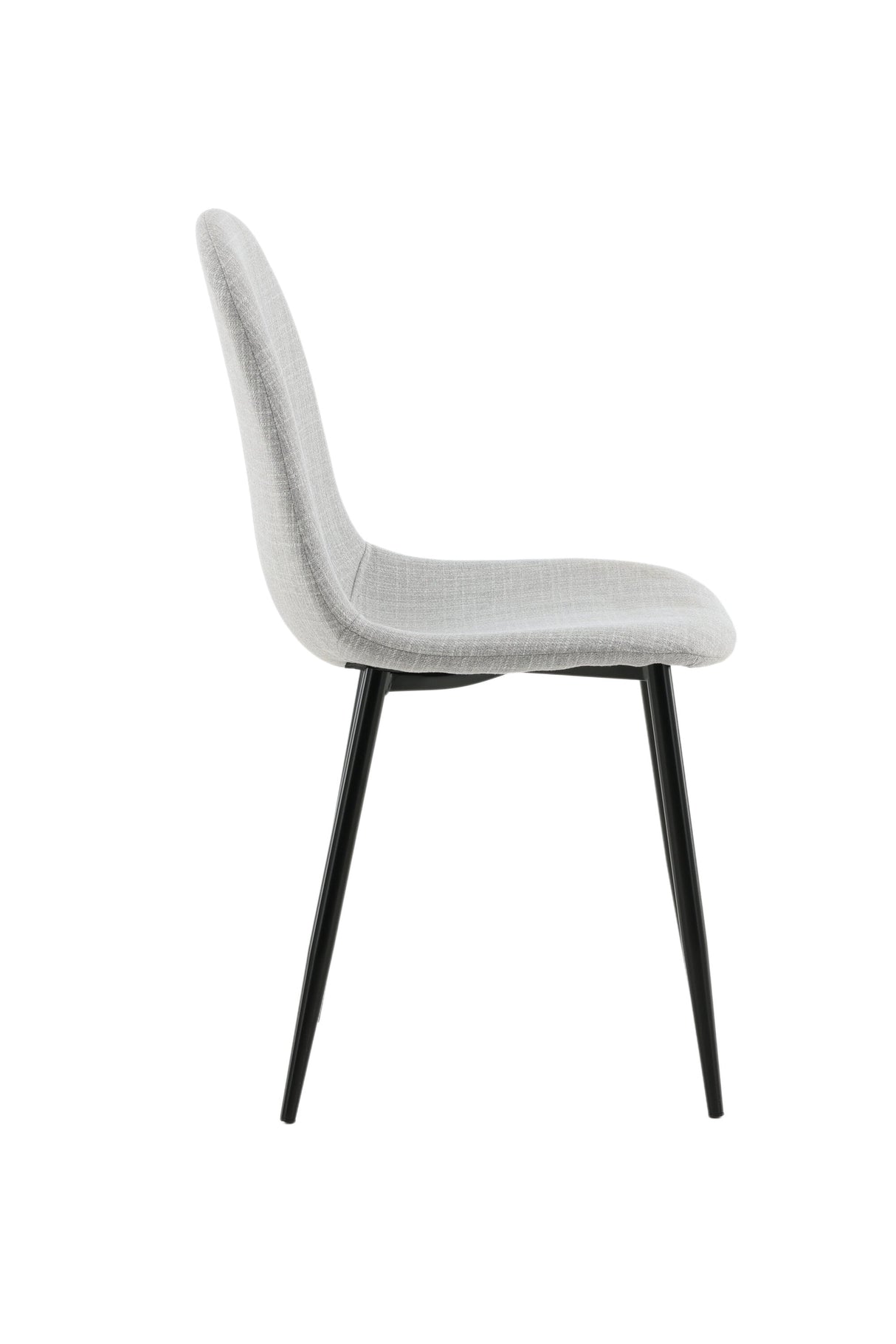 Polar Esszimmerstuhl - grau/Polyester - Essstühle - ALVAHOME