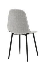 Polar Esszimmerstuhl - grau/Polyester - Essstühle - ALVAHOME