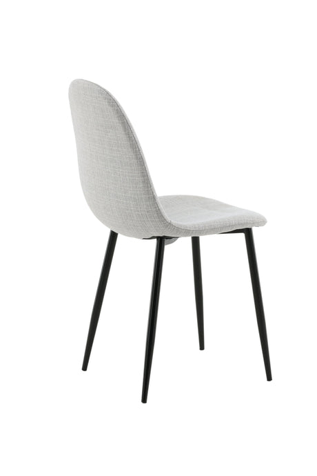 Polar Esszimmerstuhl - grau/Polyester - Essstühle - ALVAHOME