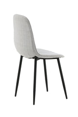 Polar Esszimmerstuhl - grau/Polyester - Essstühle - ALVAHOME