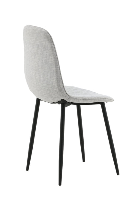 Polar Esszimmerstuhl - grau/Polyester - Essstühle - ALVAHOME