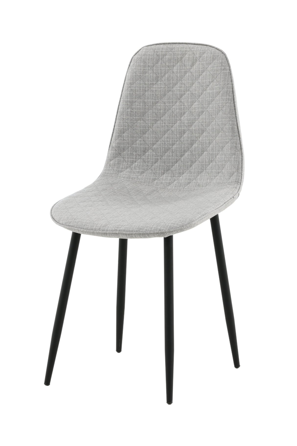 Polar Esszimmerstuhl - grau/Polyester - Essstühle - ALVAHOME