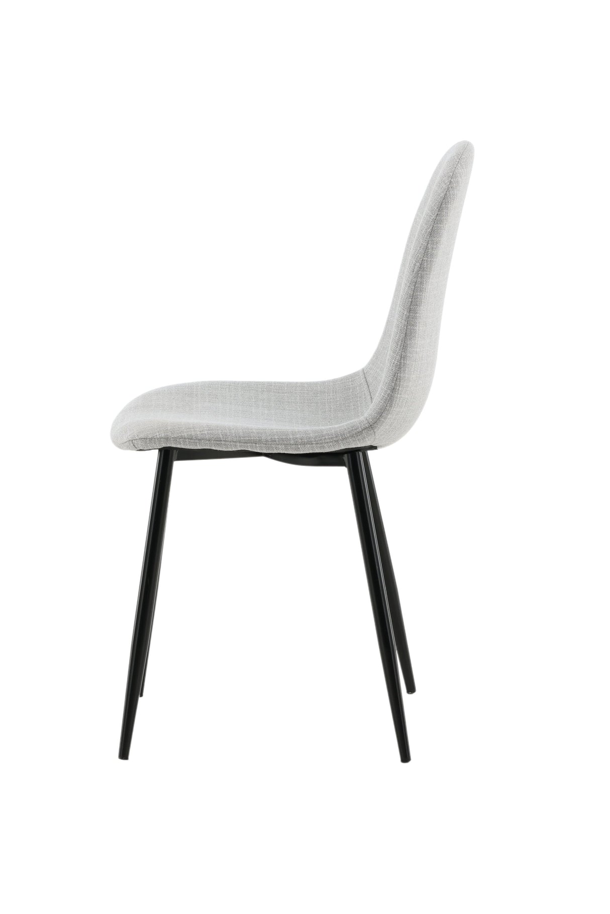 Polar Esszimmerstuhl - grau/Polyester - Essstühle - ALVAHOME