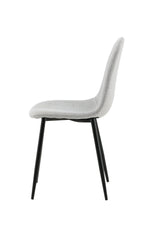 Polar Esszimmerstuhl - grau/Polyester - Essstühle - ALVAHOME