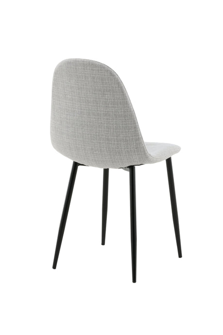 Polar Esszimmerstuhl - grau/Polyester - Essstühle - ALVAHOME