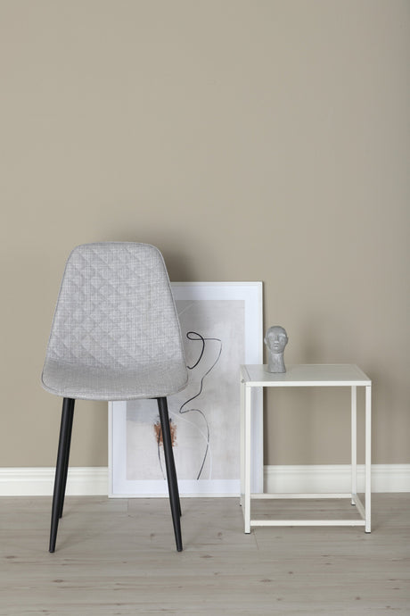 Polar Esszimmerstuhl - grau/Polyester - Essstühle - ALVAHOME