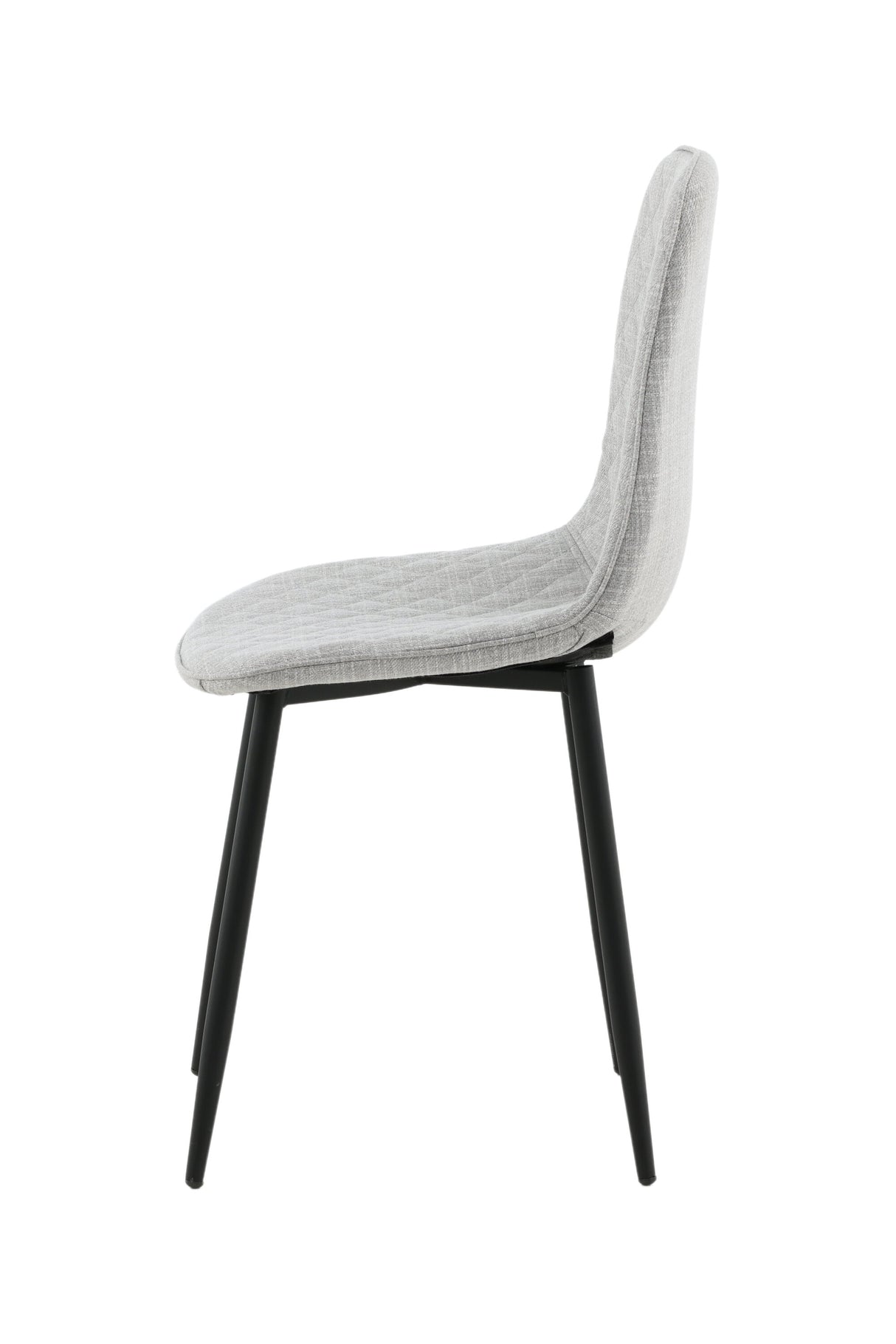 Polar Esszimmerstuhl - grau/Polyester - Essstühle - ALVAHOME