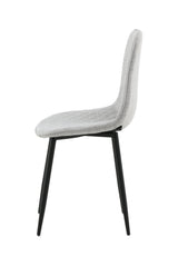 Polar Esszimmerstuhl - grau/Polyester - Essstühle - ALVAHOME