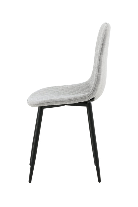Polar Esszimmerstuhl - grau/Polyester - Essstühle - ALVAHOME