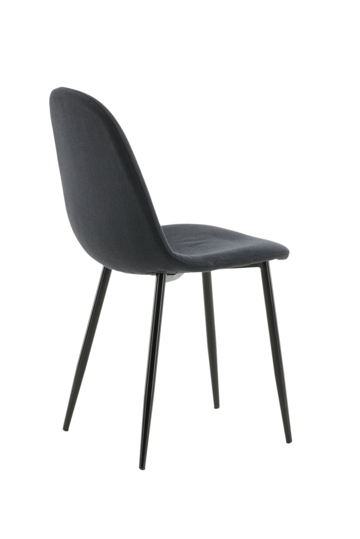 Polar Esszimmerstuhl - schwarz/Polyester - Essstühle - ALVAHOME