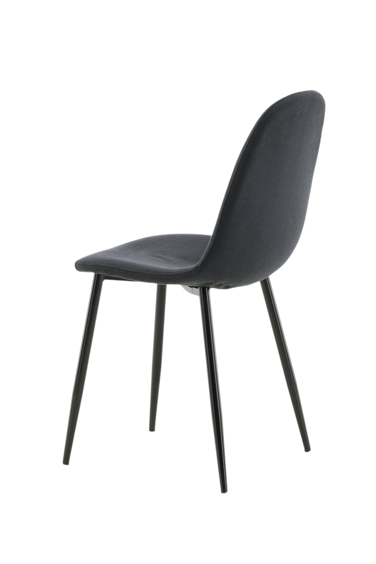 Polar Esszimmerstuhl - schwarz/Polyester - Essstühle - ALVAHOME