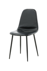 Polar Esszimmerstuhl - schwarz/PU - Essstühle - ALVAHOME