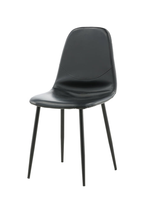 Polar Esszimmerstuhl - schwarz/PU - Essstühle - ALVAHOME