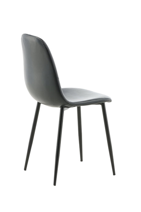 Polar Esszimmerstuhl - schwarz/PU - Essstühle - ALVAHOME