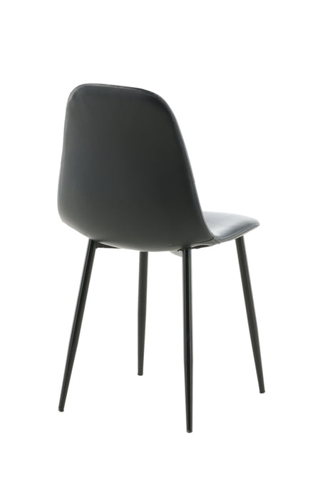 Polar Esszimmerstuhl - schwarz/PU - Essstühle - ALVAHOME