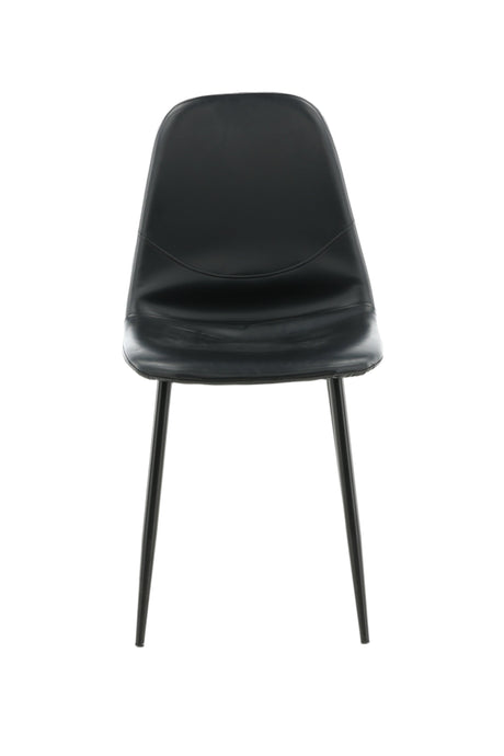 Polar Esszimmerstuhl - schwarz/PU - Essstühle - ALVAHOME